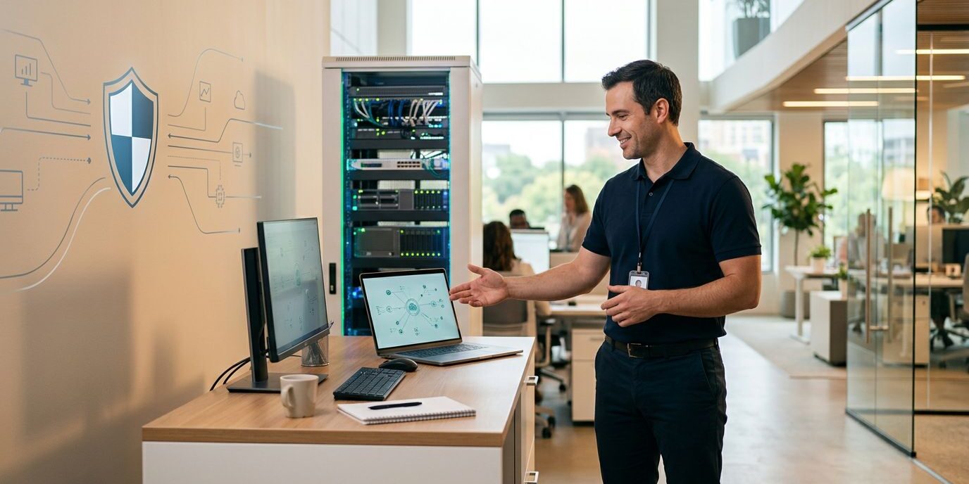 Hvad er inkluderet i en IT-serviceaftale hos et IT-supportfirma?