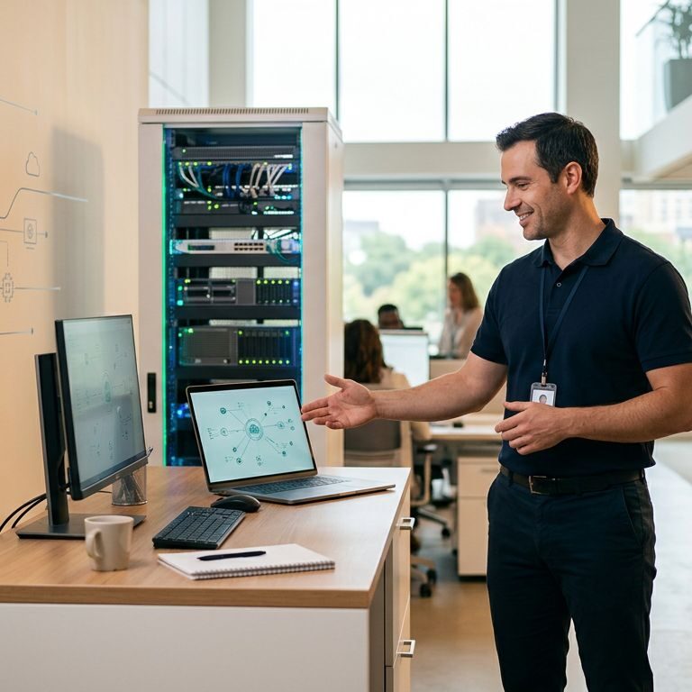 Hvad er inkluderet i en IT-serviceaftale hos et IT-supportfirma?